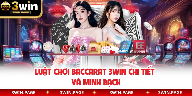Luật chơi baccarat 3WIN chi tiết và minh bạch
